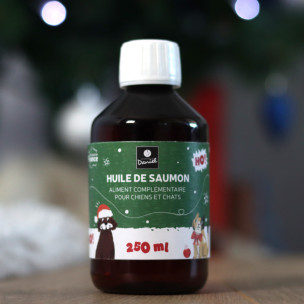 Huile de saumon 250ml - Édition Noël