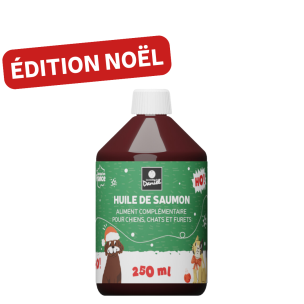 Huile de saumon 250ml - Édition Noël