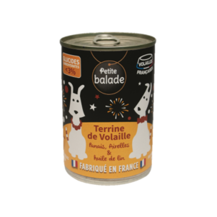 Terrine de volaille aux panais 400g - Humide "Petite balade"