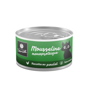 Mousseline monoprotéique au poulet - 85g