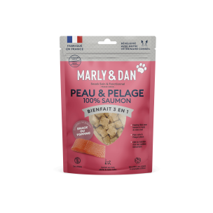 Freeze dried "peau et pelage" chat 40g - Marly & Dan