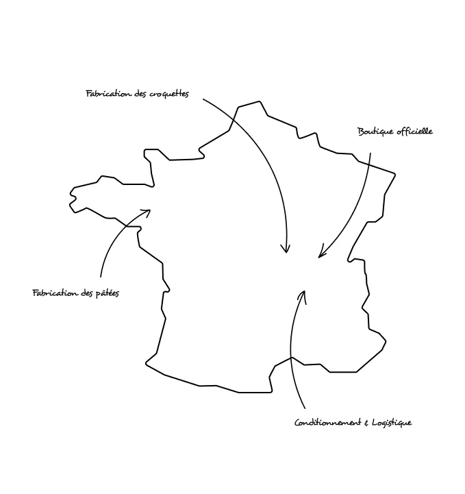 Map france